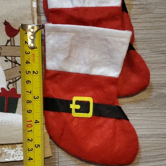 Holiday Gift Set- 2 Snowman Gift Bags & 3 Mini Stockings - Picture 4 of 4